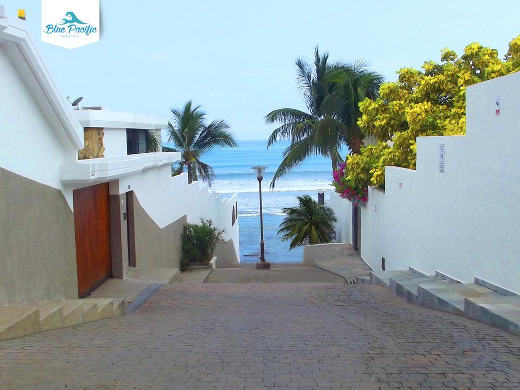 Hostal Blue Pacific Manta Kültér fotó