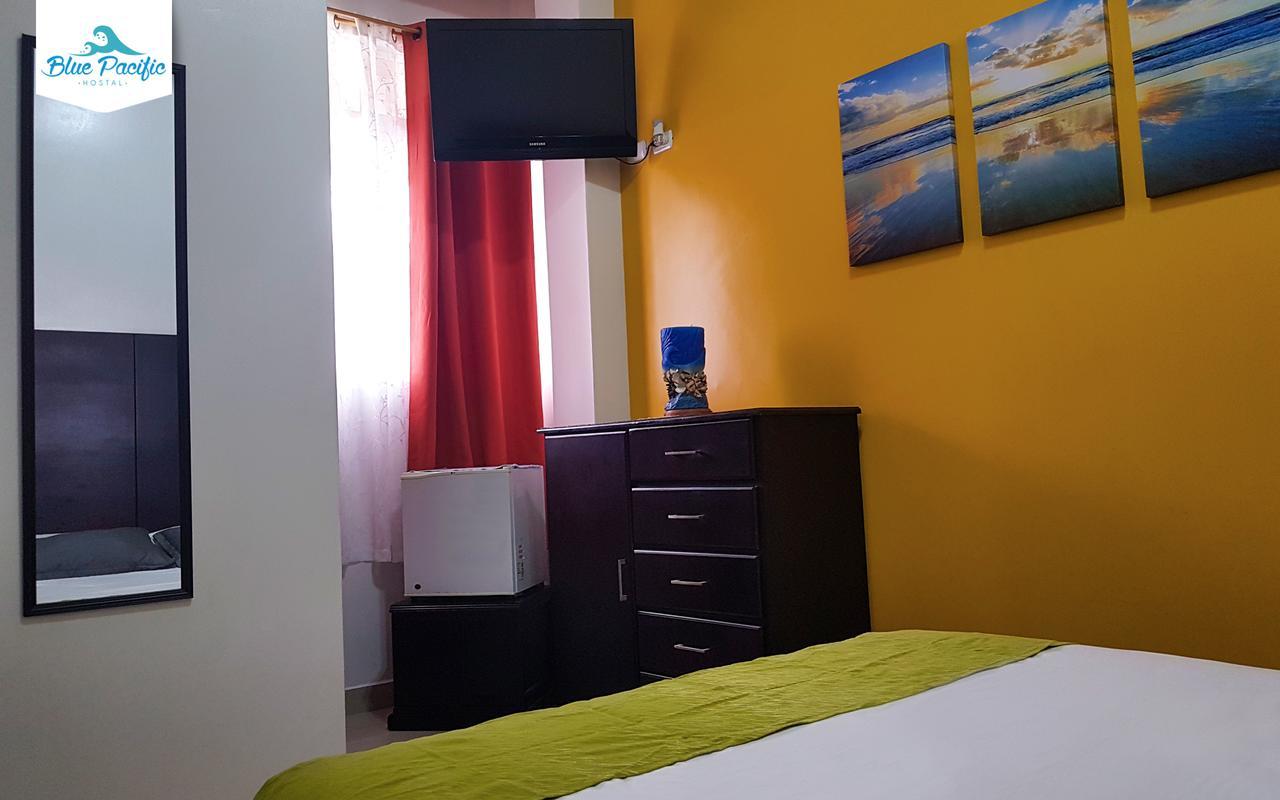 Hostal Blue Pacific Manta Kültér fotó