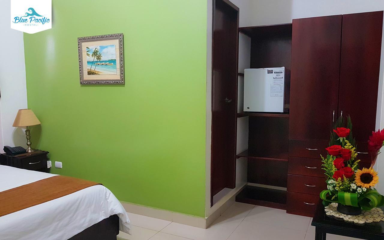 Hostal Blue Pacific Manta Kültér fotó