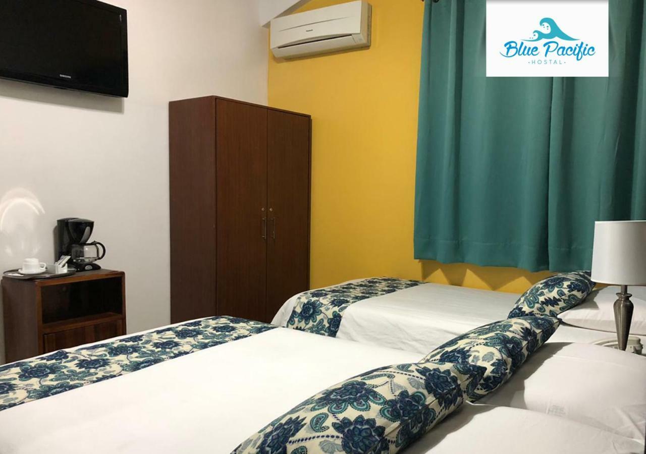 Hostal Blue Pacific Manta Kültér fotó