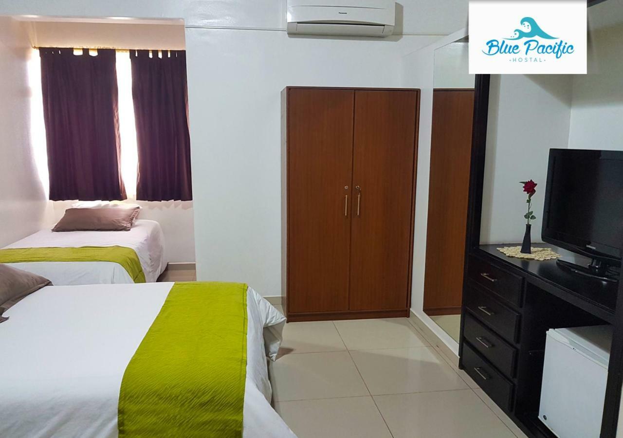 Hostal Blue Pacific Manta Kültér fotó