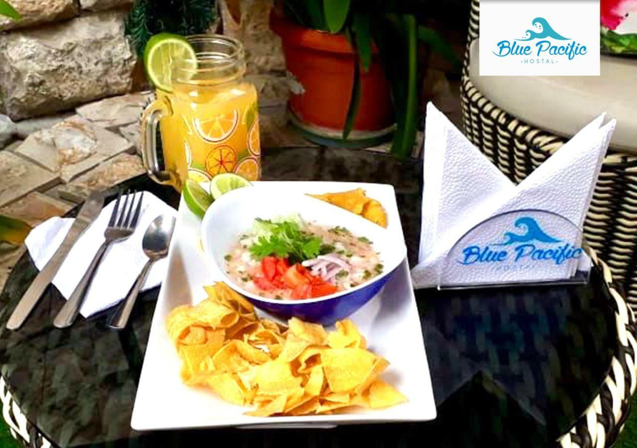 Hostal Blue Pacific Manta Kültér fotó