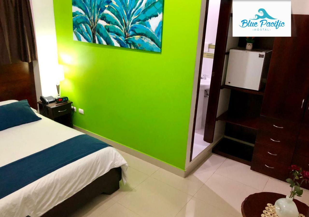 Hostal Blue Pacific Manta Kültér fotó