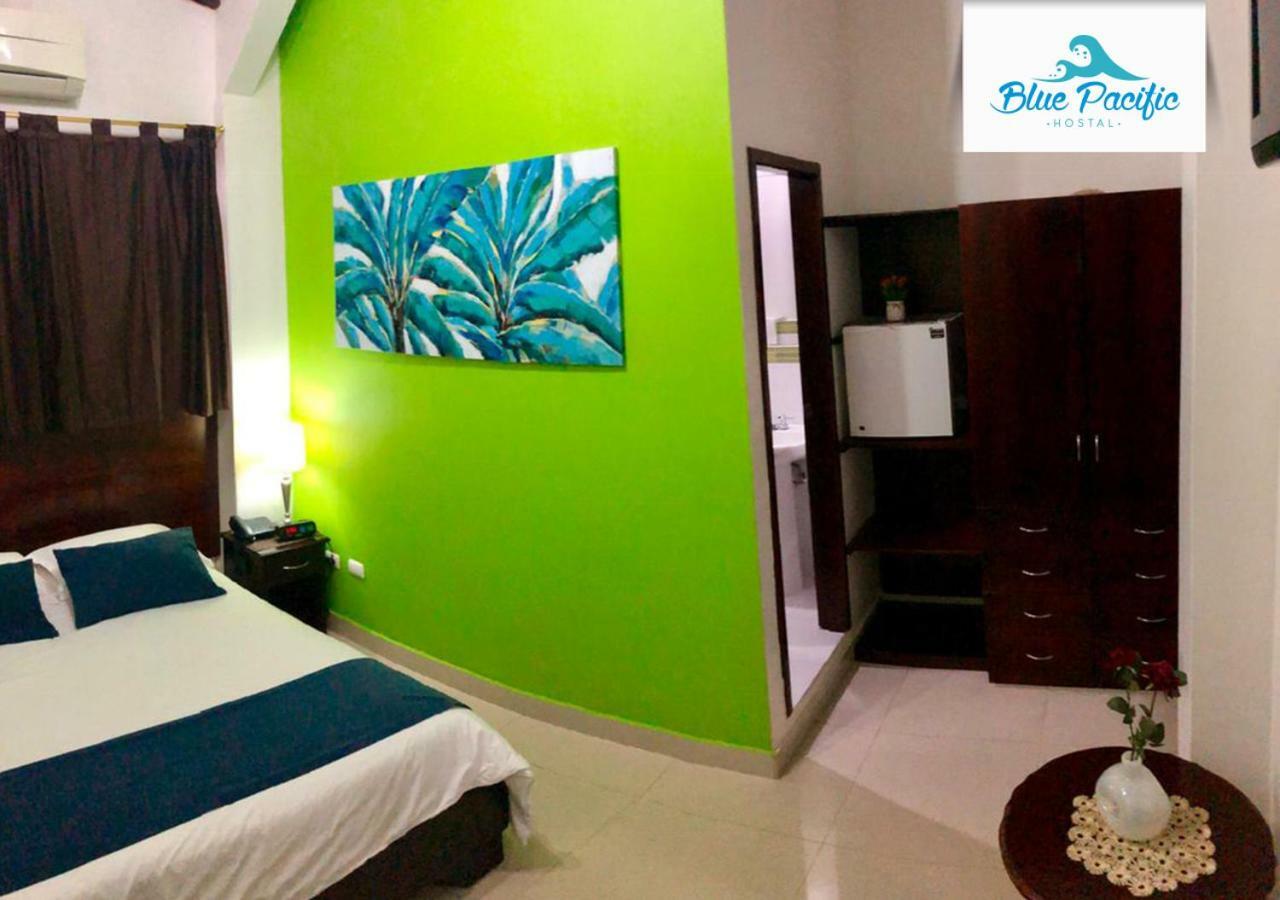 Hostal Blue Pacific Manta Kültér fotó