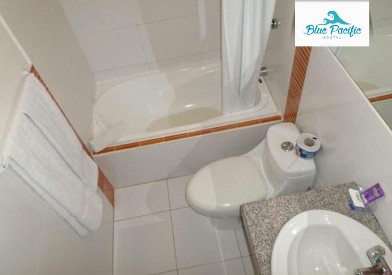 Hostal Blue Pacific Manta Kültér fotó