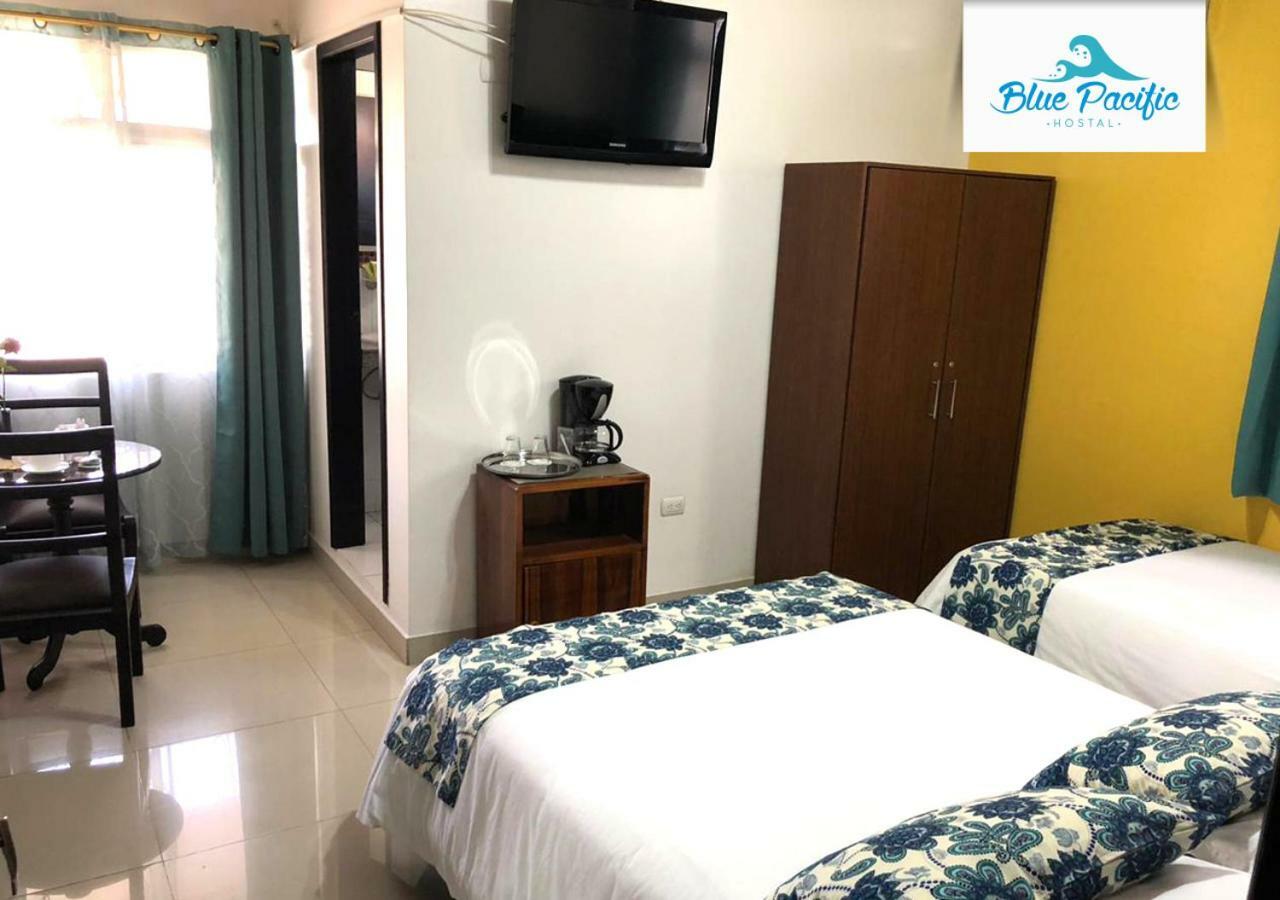 Hostal Blue Pacific Manta Kültér fotó